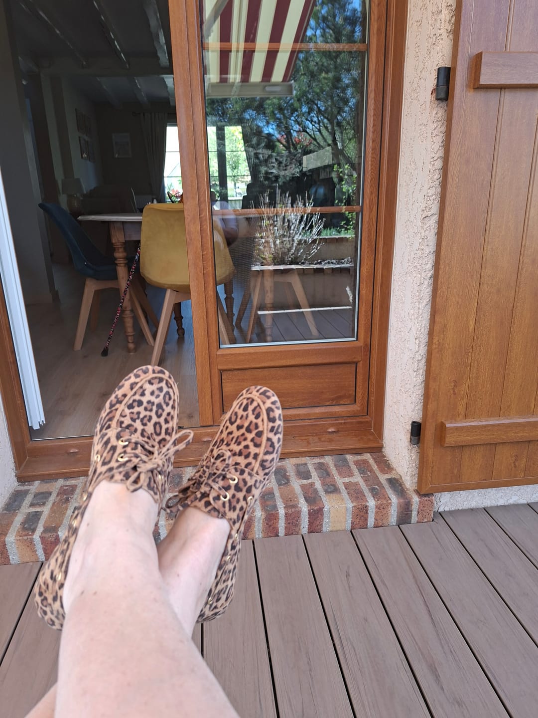 Customer photo review of Colette – Léo cuir velours