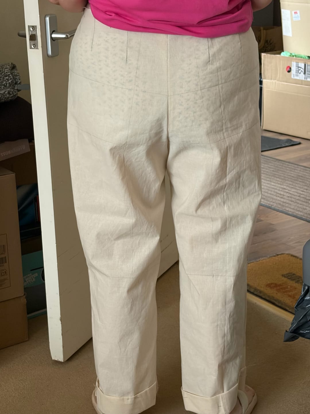 Customer photo review of Calico Fabric