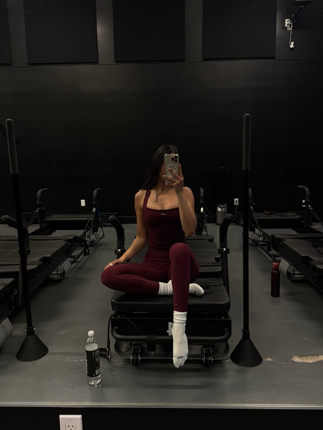 Customer photo review of The Sculpt Tank / Black-Cherry