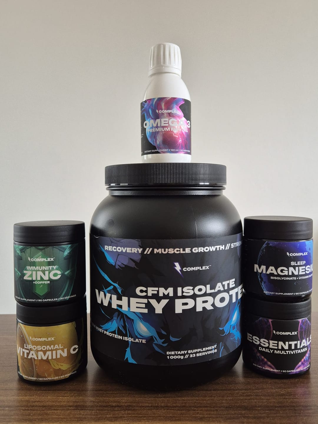 Customer photo review of CFM Whey Protein Isolate