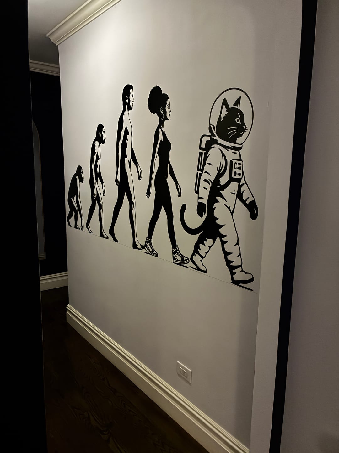 Customer photo review of Personalized Custom Murals and Wallpaper