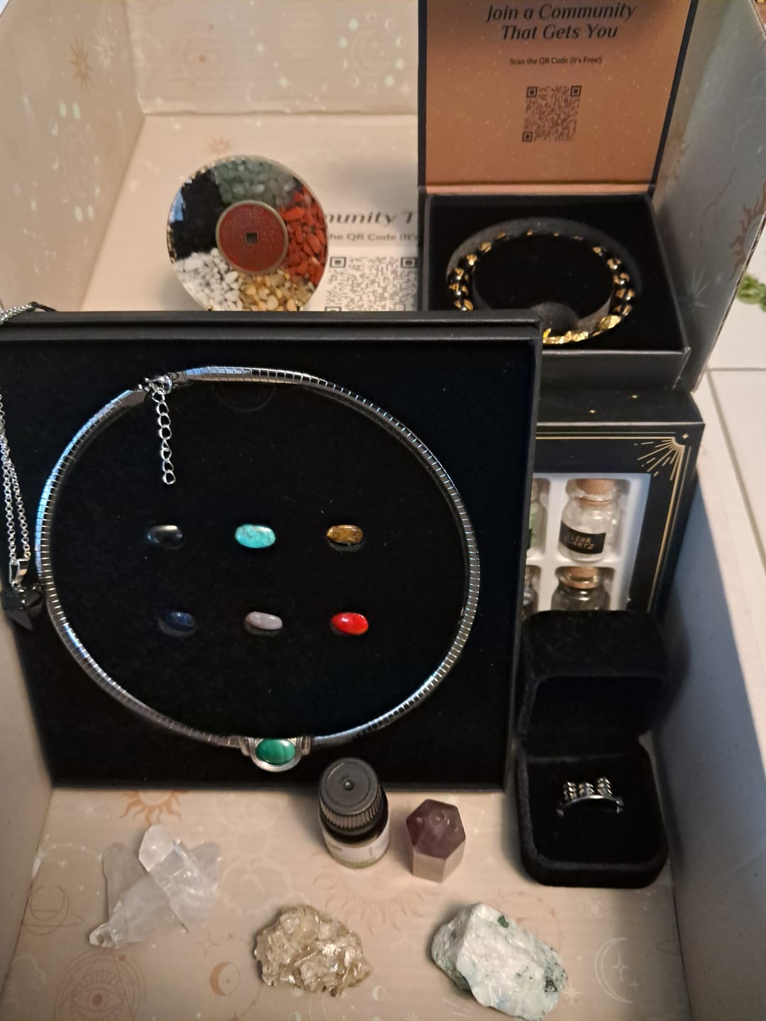 Customer photo review of Exclusive Edition Mindful Souls 8th Anniversary Box