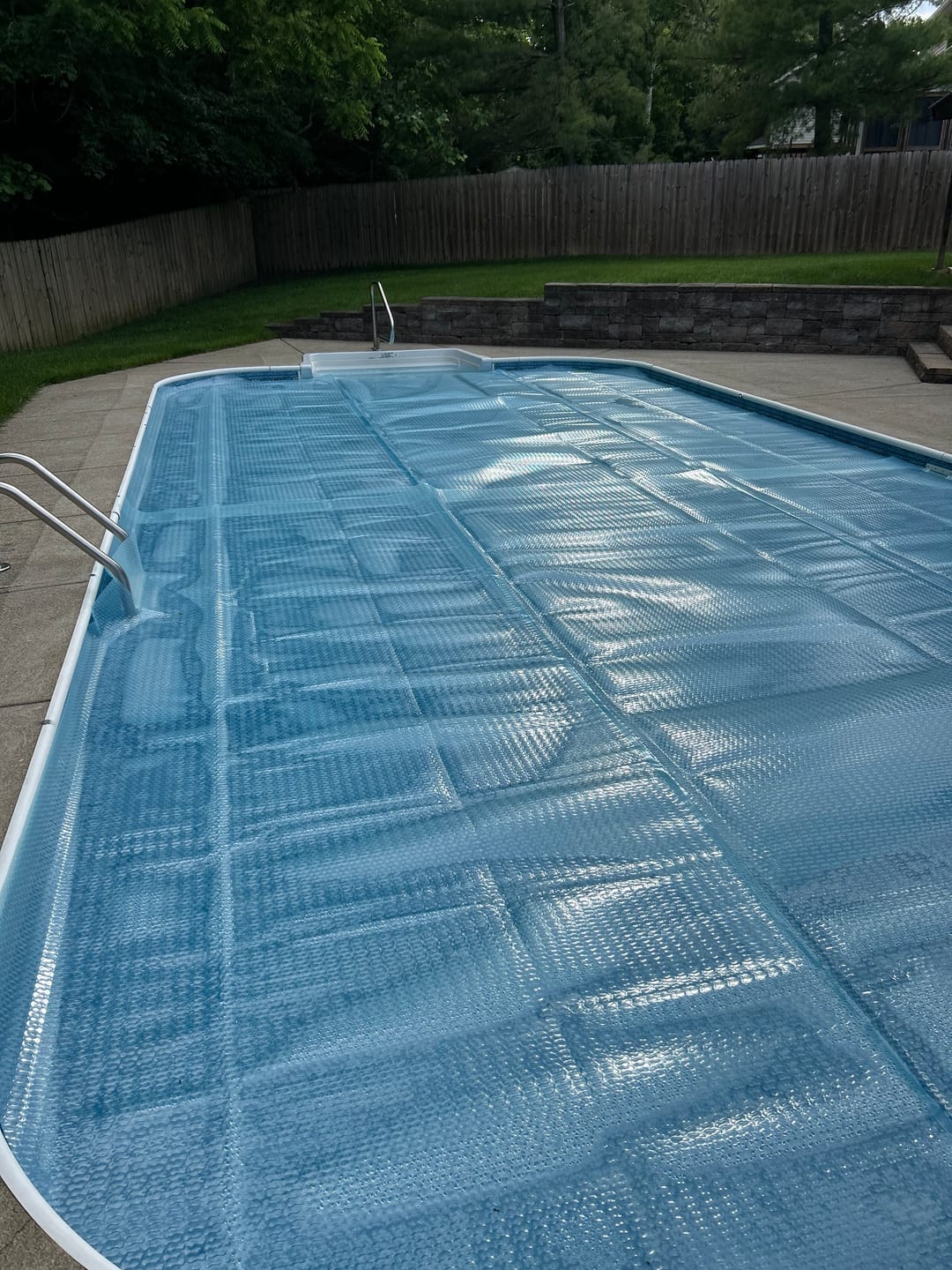 Customer photo review of GeoBubble Sol+Guard™ High Performance Pool Cover