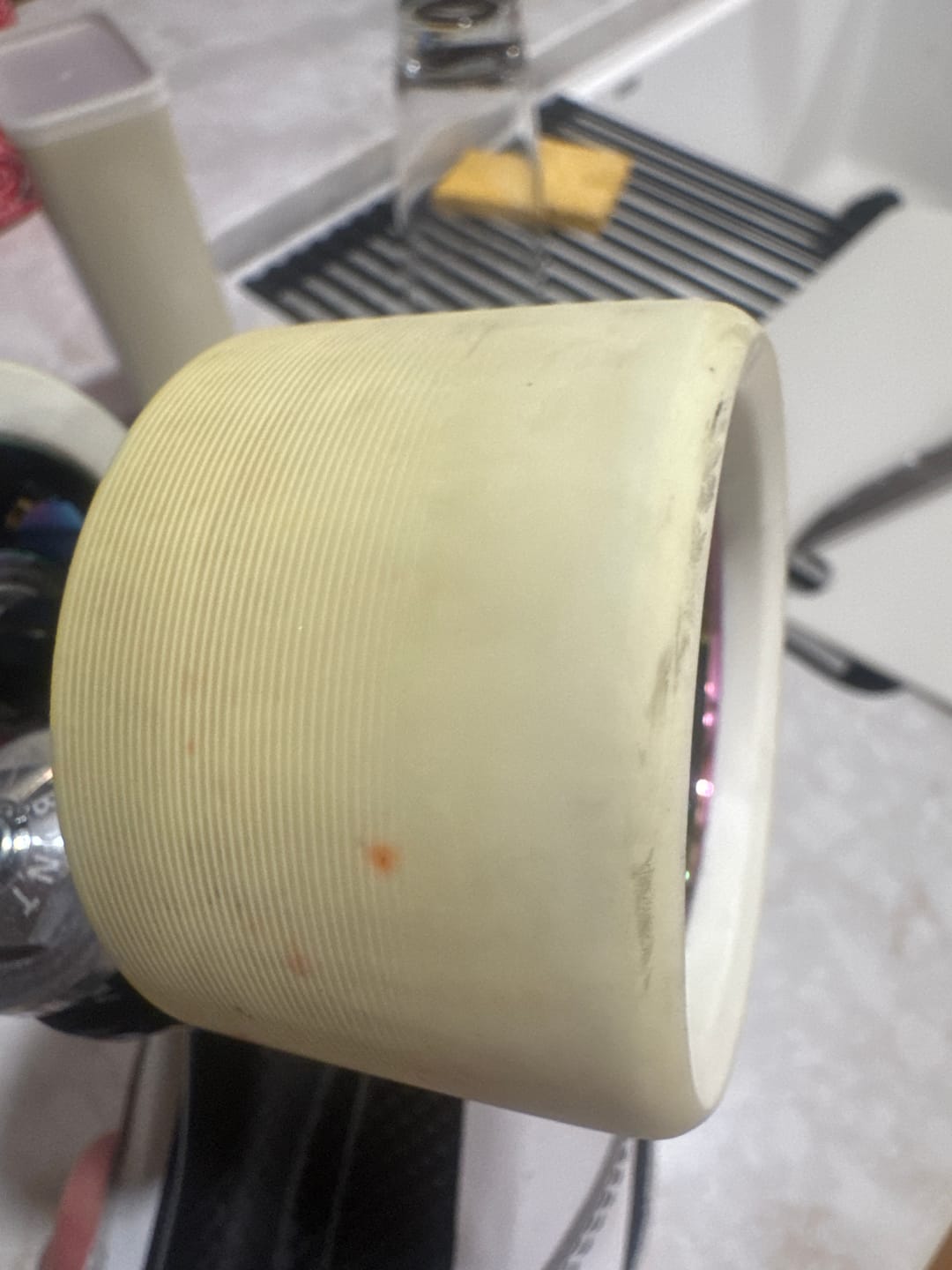 Customer photo review of Royal Assassin Indoor Roller Skate Wheels