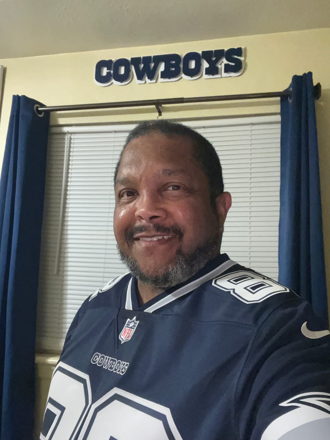 Customer photo review of Dallas Cowboys "COWBOYS" 3D Vintage Metal Wall Art