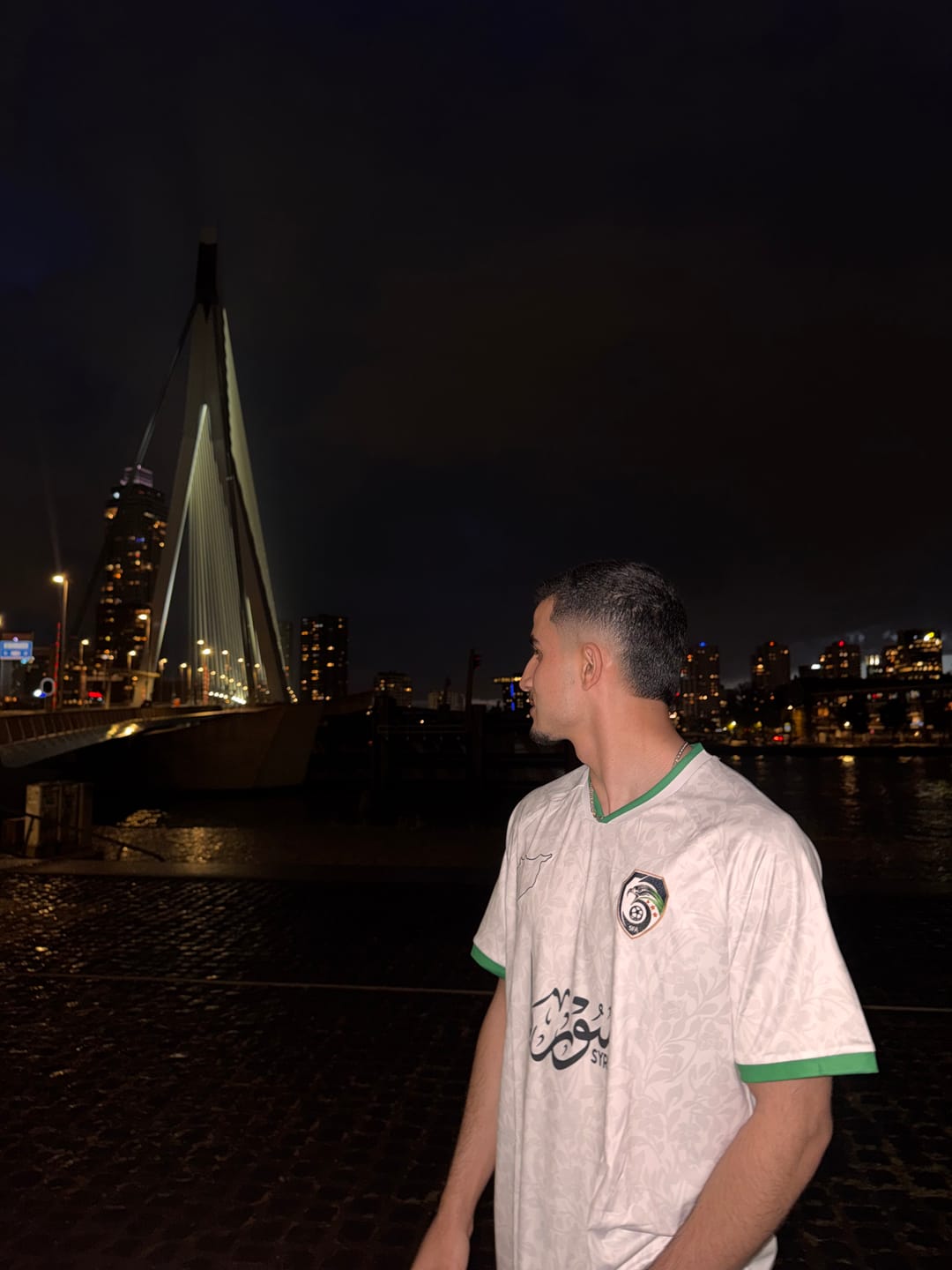 Customer photo review of Syria Jersey - Jasmine White