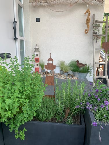 Customer photo review of Gartenstecker Leuchtturm