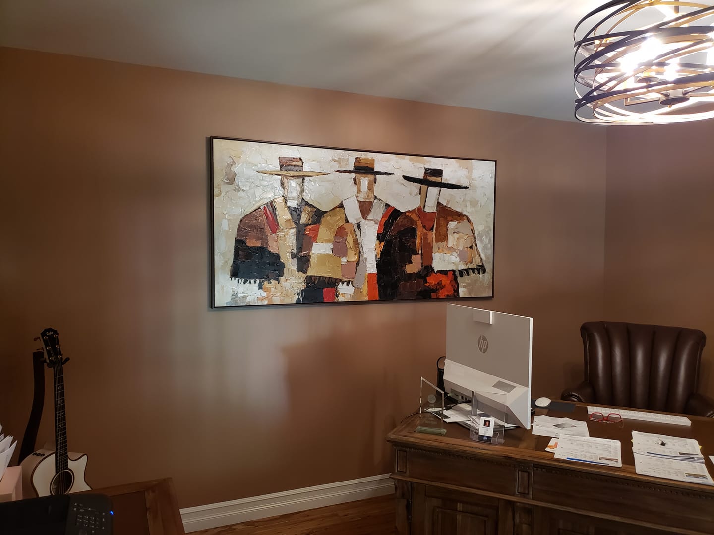 Customer photo review of Textured Western Figures | Rustic Tones