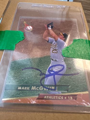 Customer photo review of Mark McGwire Autograph Signing