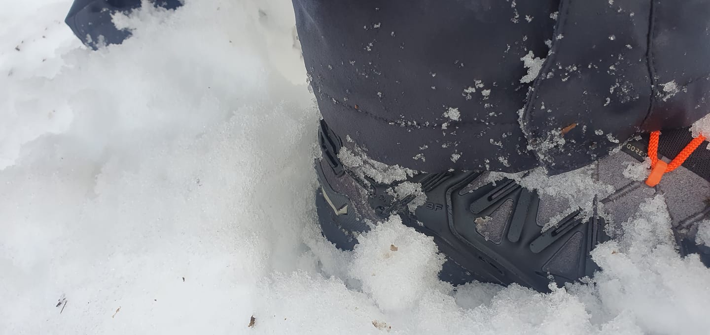 Customer photo review of Zapatilla de Aproximación Hombre Wildfire Edge Mid GTX