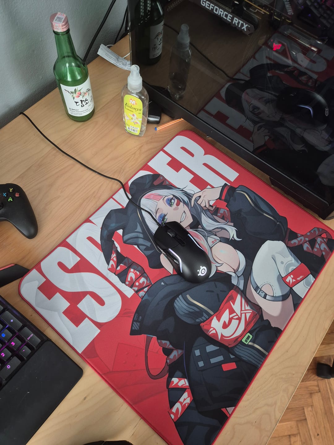 Customer photo review of ESPTiger Tang Dao Pioneer Series Mousepad