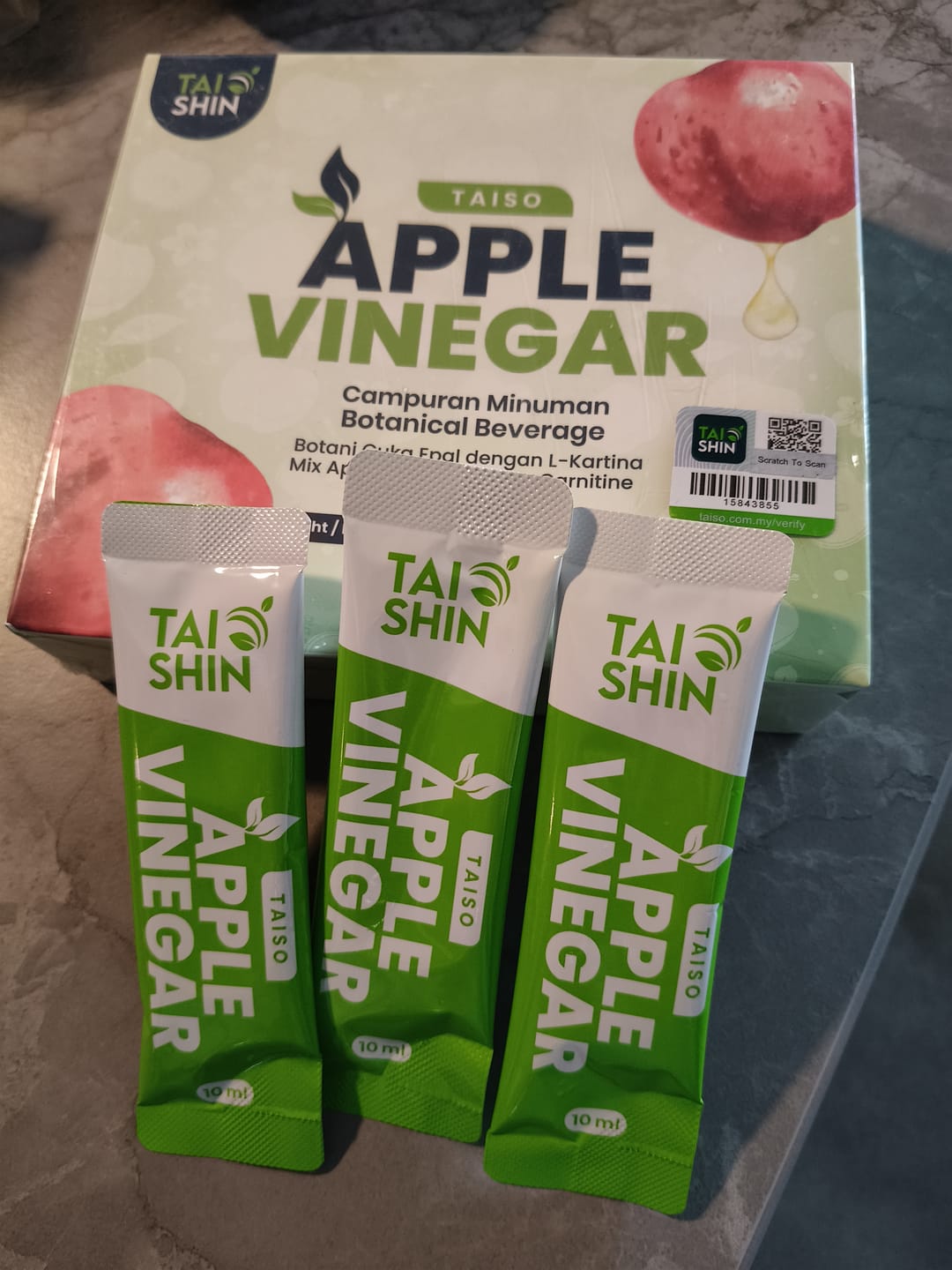 Customer photo review of Taiso Apple Cider Vinegar