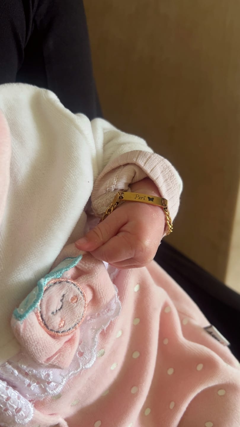 Customer photo review of Infant Bracelet