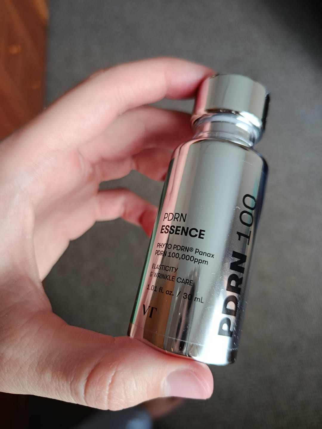 Customer photo review of Nostiprinošs būsteris-esence ar PDRN VT Cosmetics PDRN Essence 100