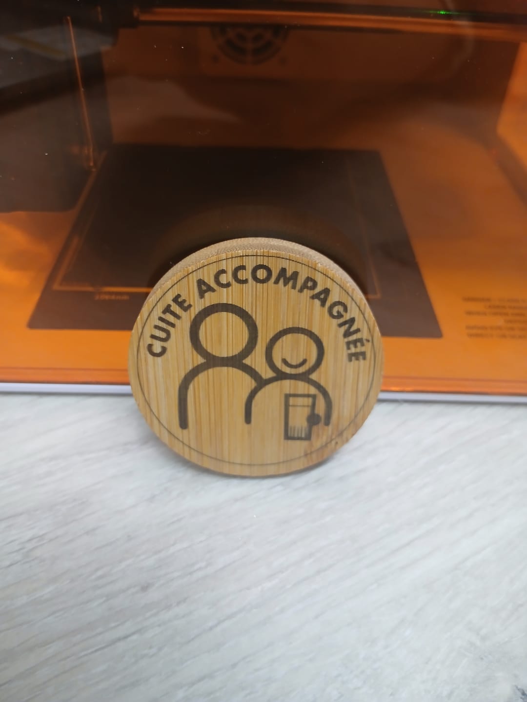 Customer photo review of AtomStack P1 Laser Engraver