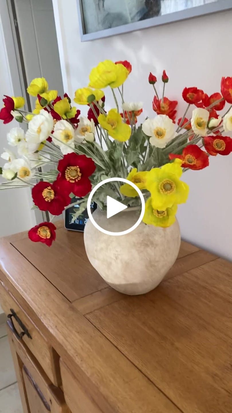 Customer video review of Coquelicots - Mélange d'été (10 tiges)