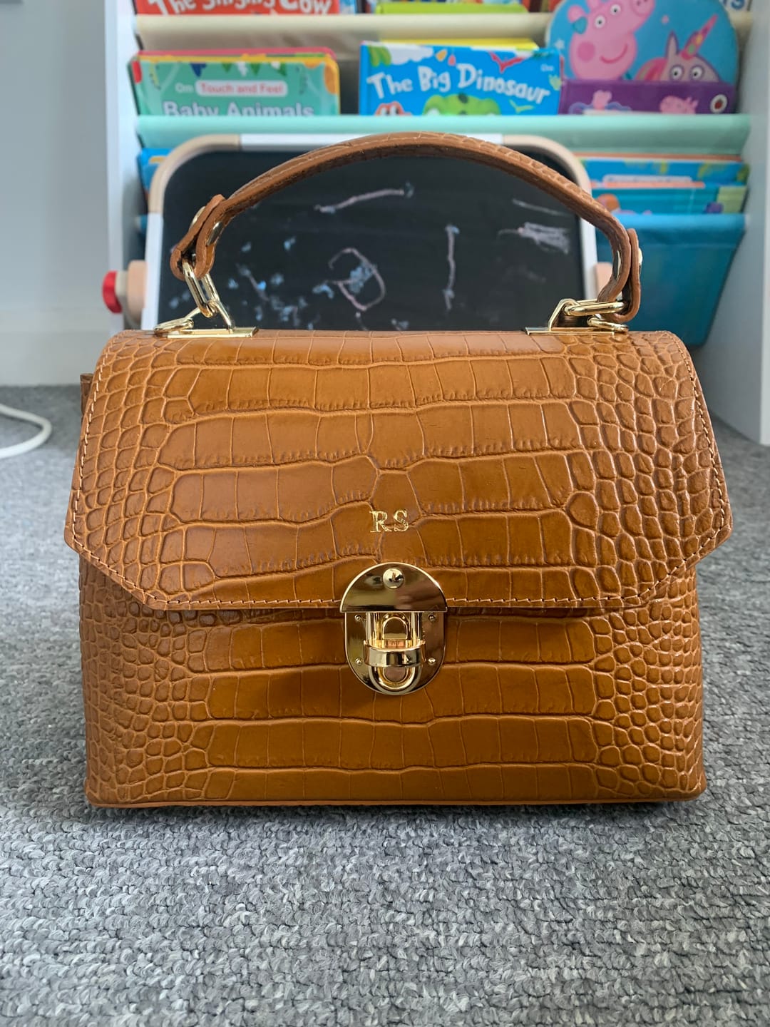 Customer photo review of Croc Lucinda Top Handle Bag