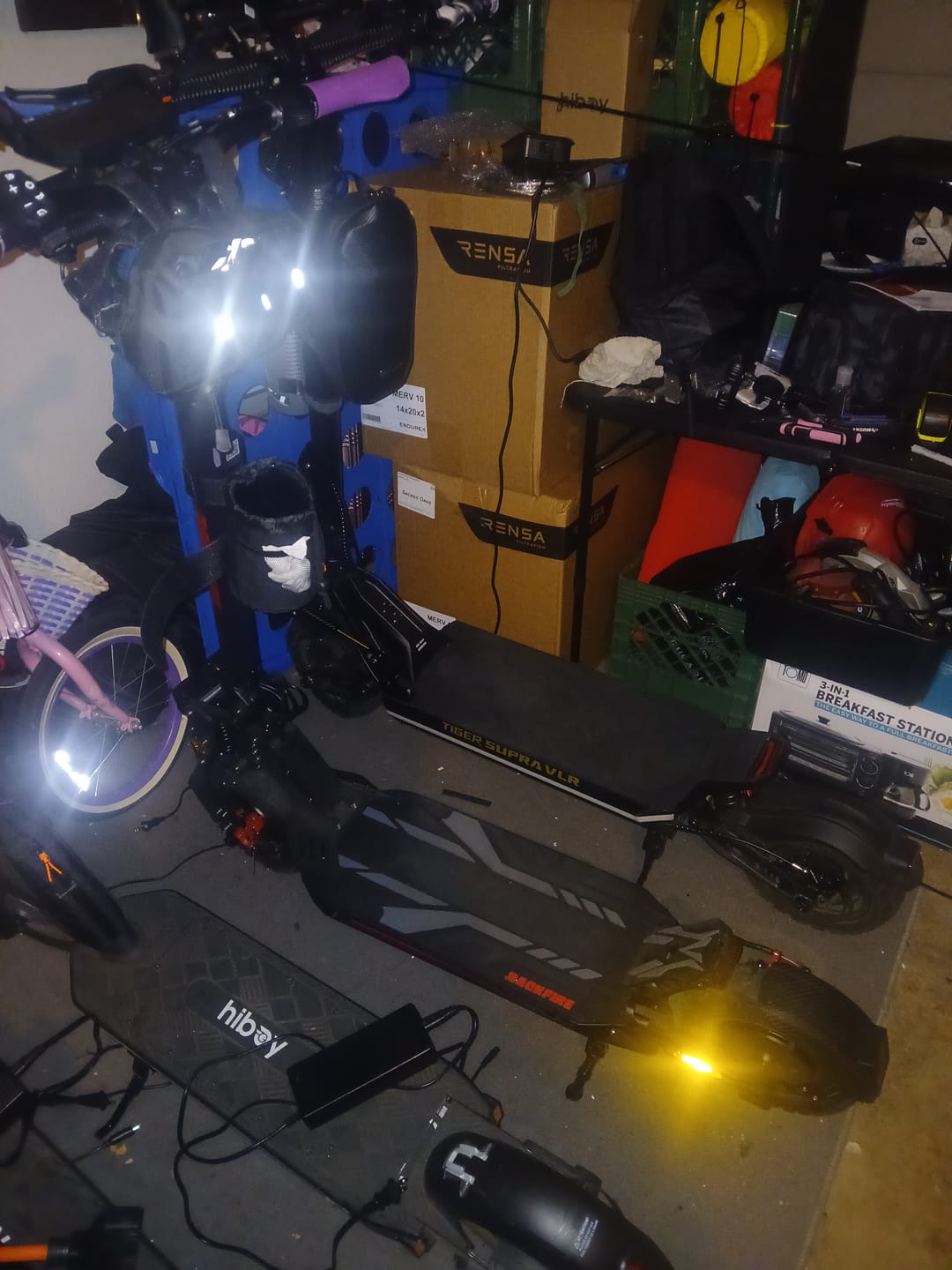 Customer photo review of Backfire M8 Electric Scooter with GPS and Samsung Battery