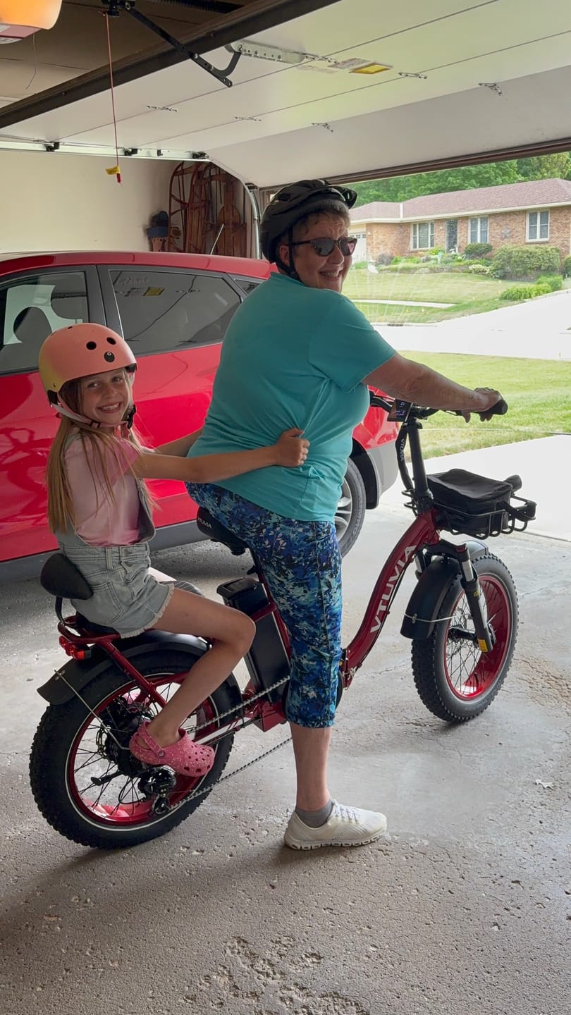 Customer photo review of VTUVIA SF20H Utility Ebike
