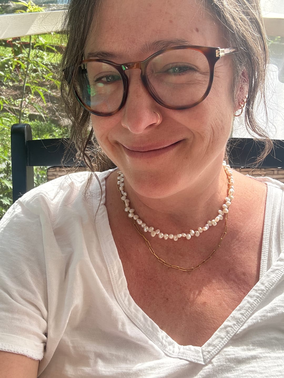 Customer photo review of Maui Paperclip Necklace (Bundle)