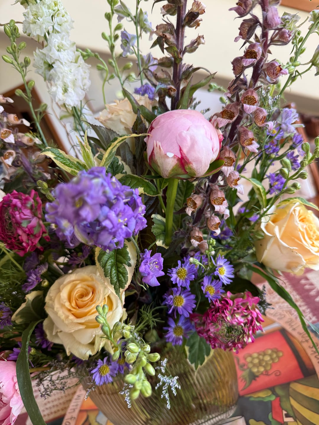 Customer photo review of Herban Bloom Designer's Choice Seasonal Arrangement