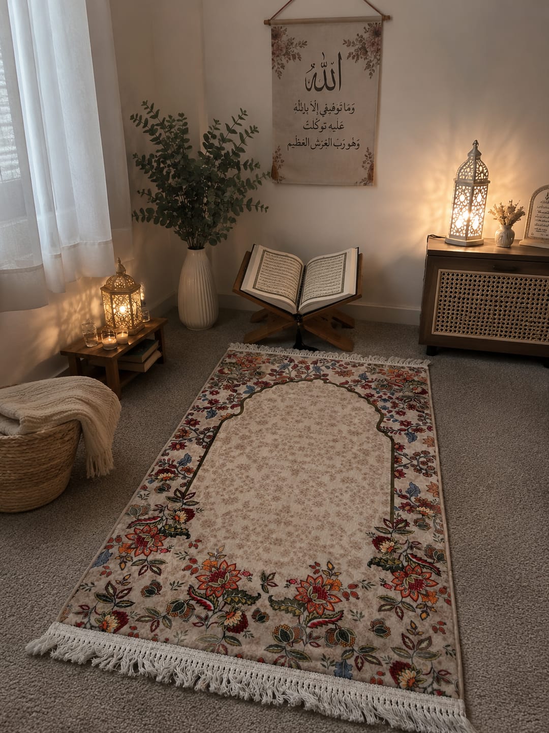 Customer photo review of Barakah Padded Prayer Mat