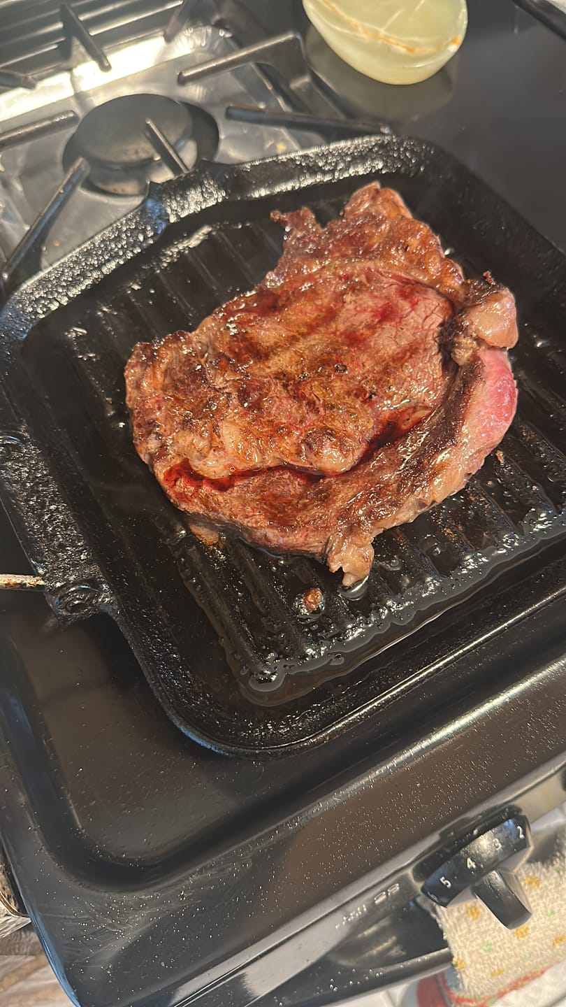 Customer photo review of Free Pound of Burger Patties