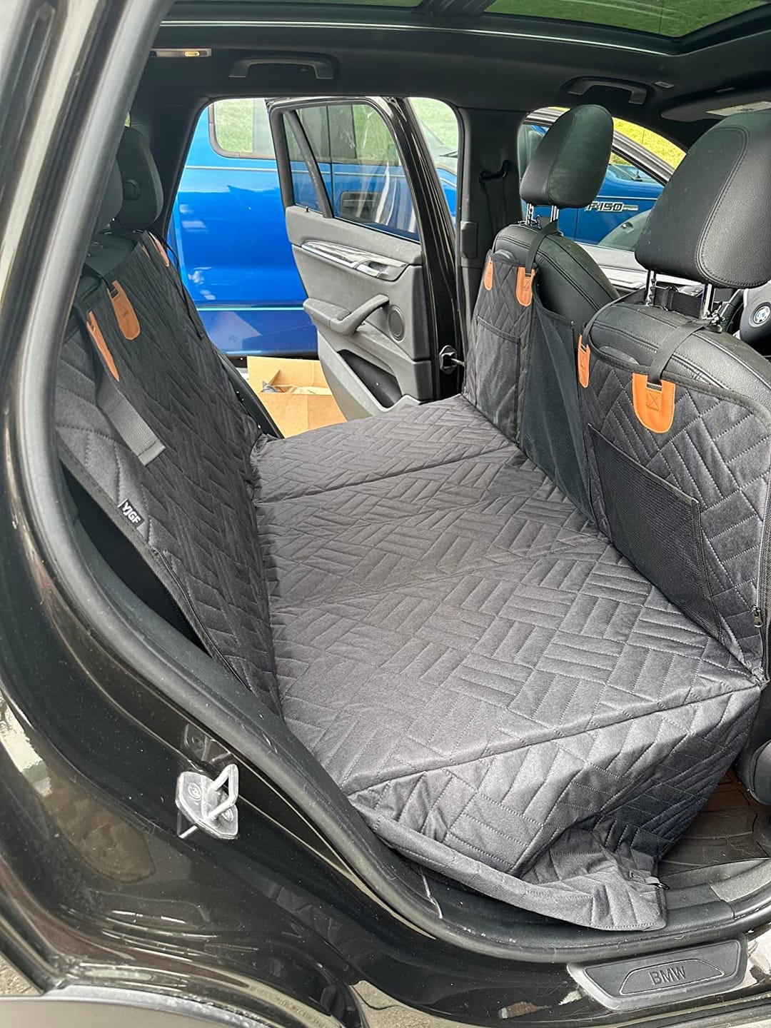 Customer photo review of MrBarks Dog Seat Cover