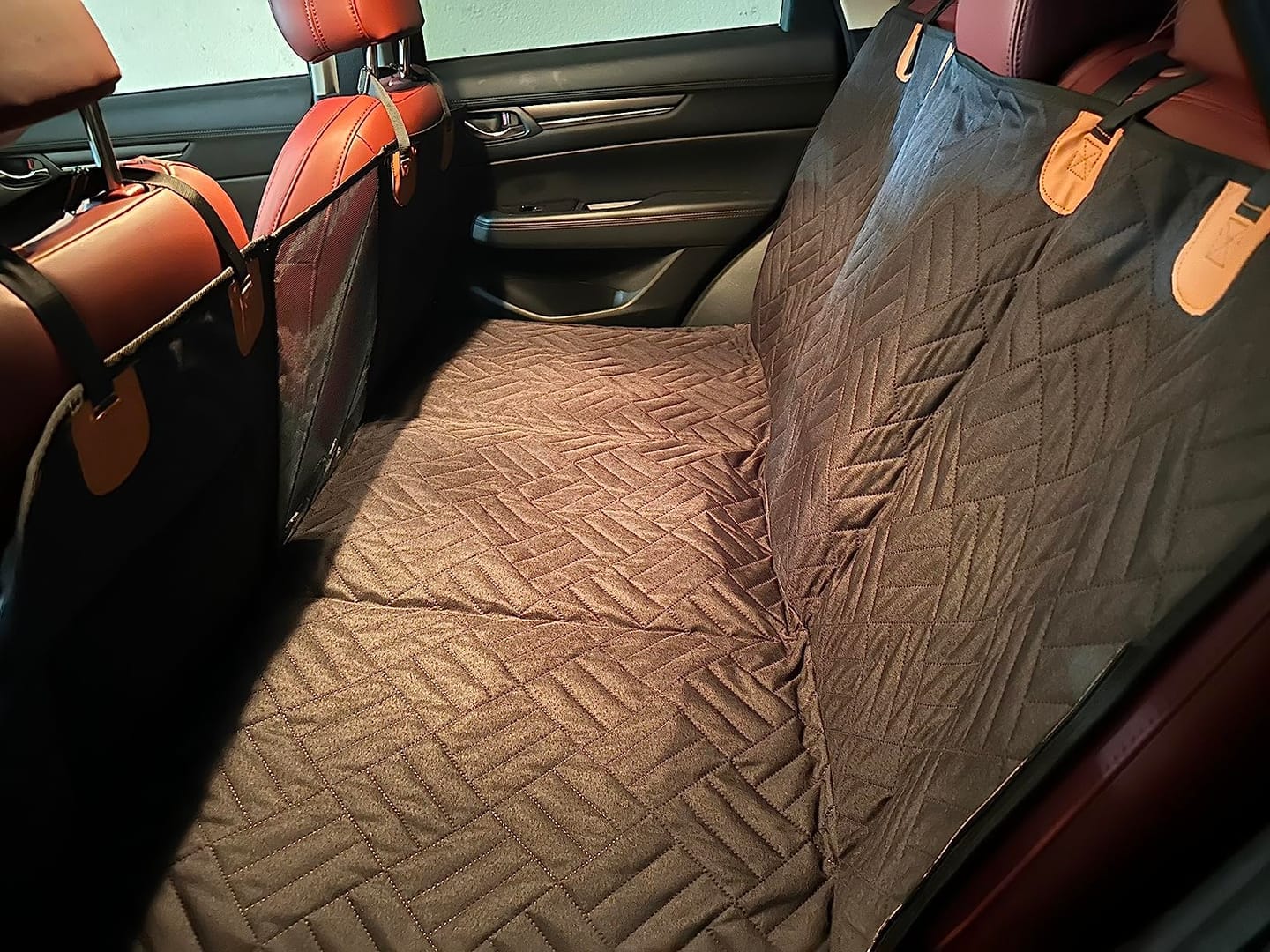Customer photo review of MrBarks Dog Seat Cover