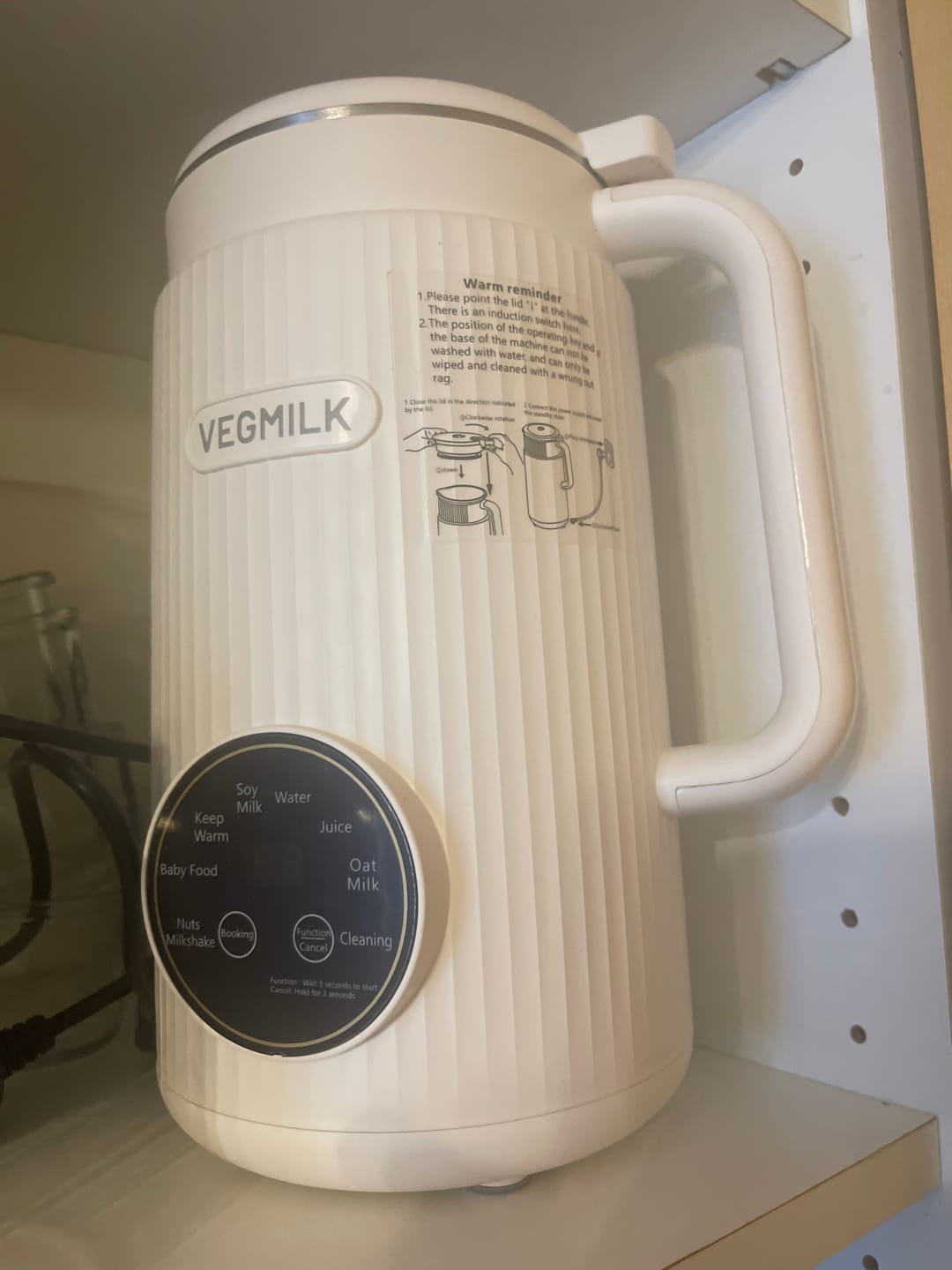 Customer photo review of VEGMILK