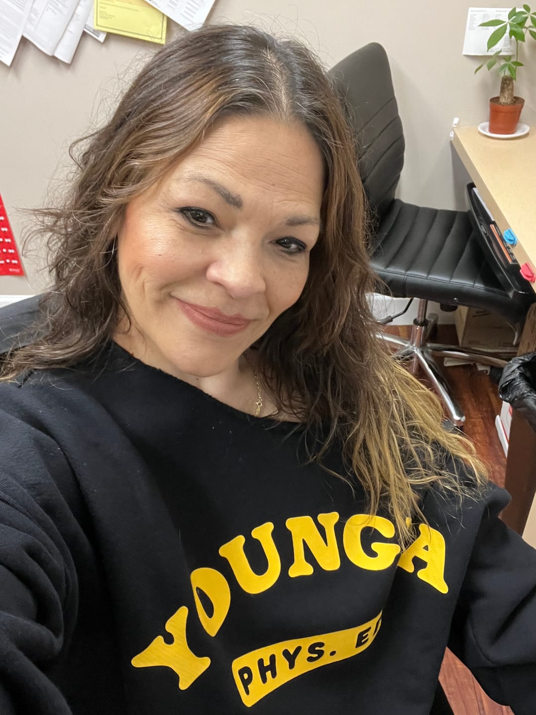 Customer photo review of W5198 - P.E. Crewneck