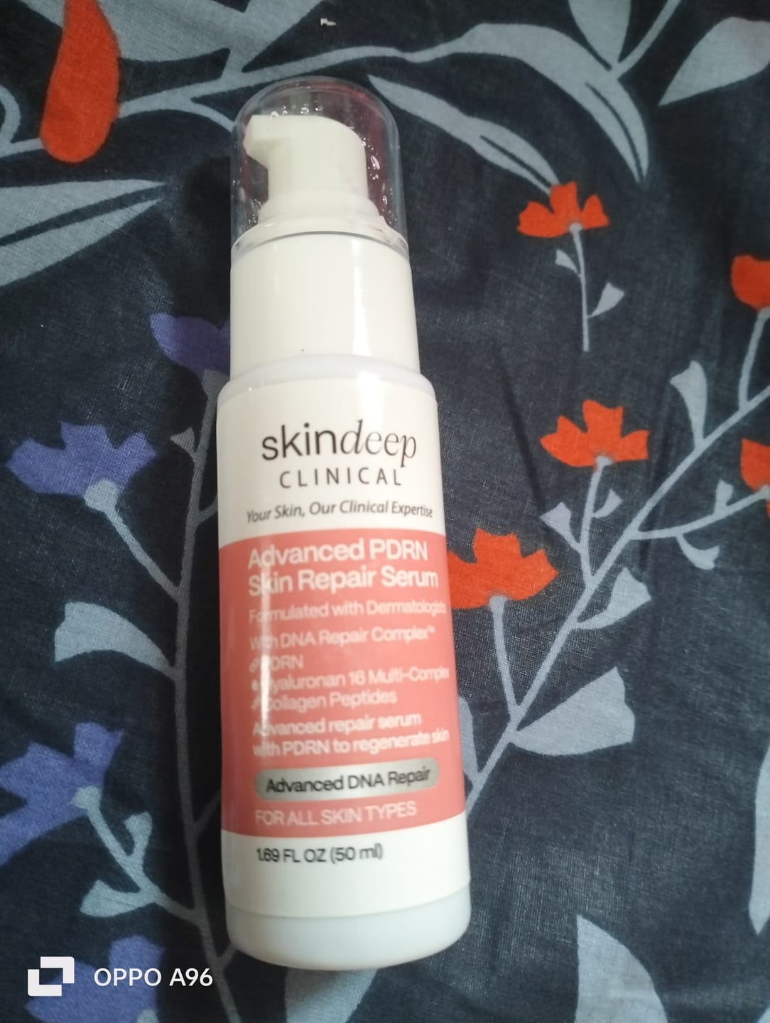 Customer photo review of Advanced PDRN Skin Repair Serum