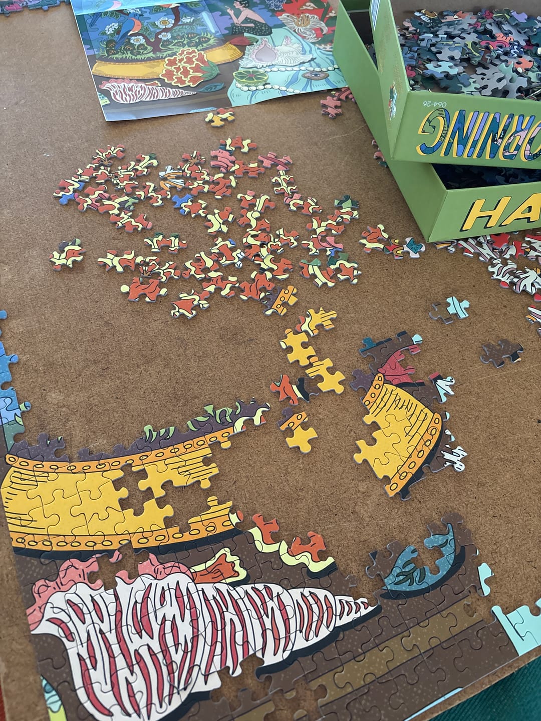 Customer photo review of Sunday Morning | 1000 Piece Puzzle