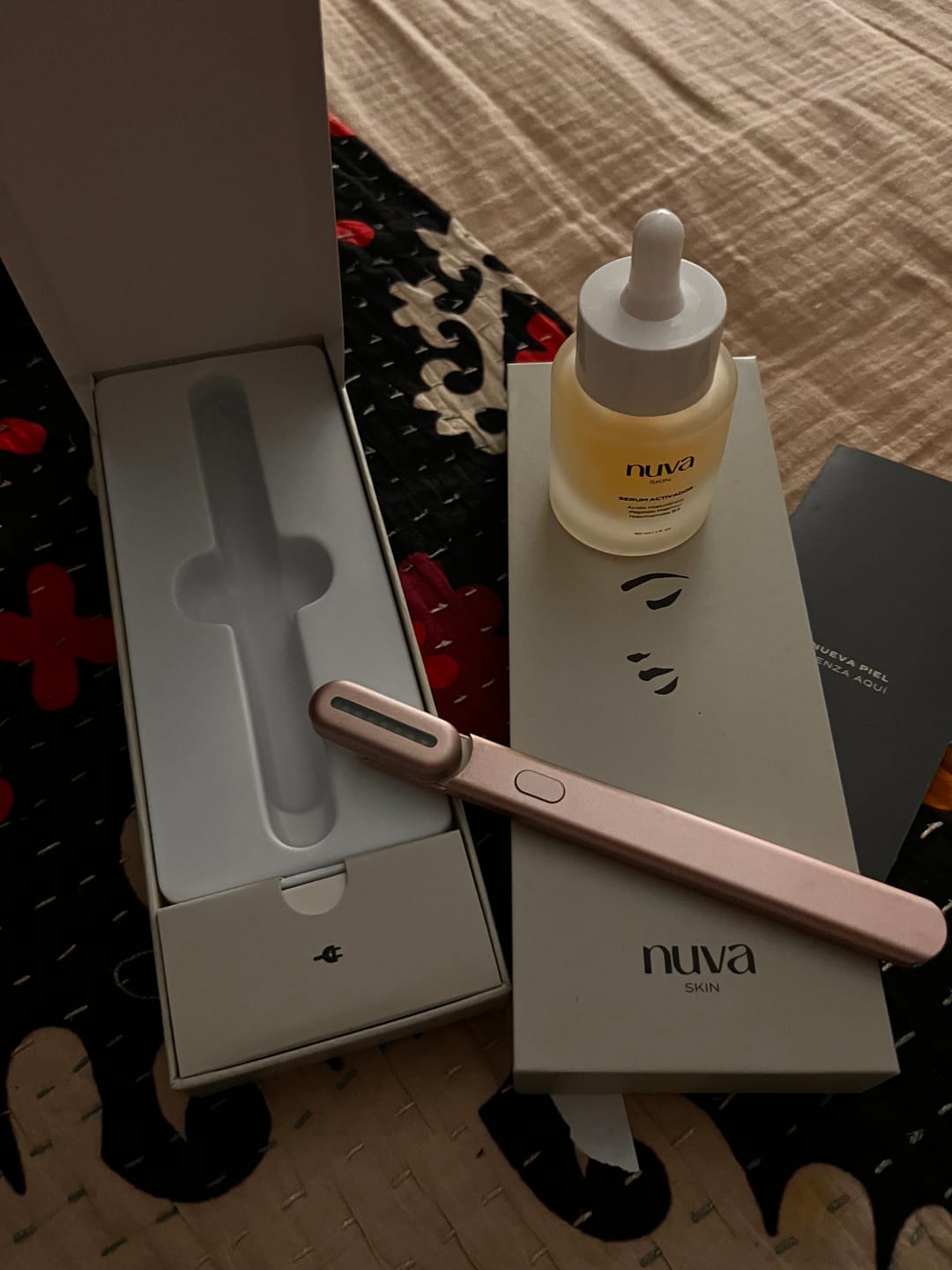 Customer photo review of Double Set: 2 Varitas Infinite Glow & 2 Serum Activador