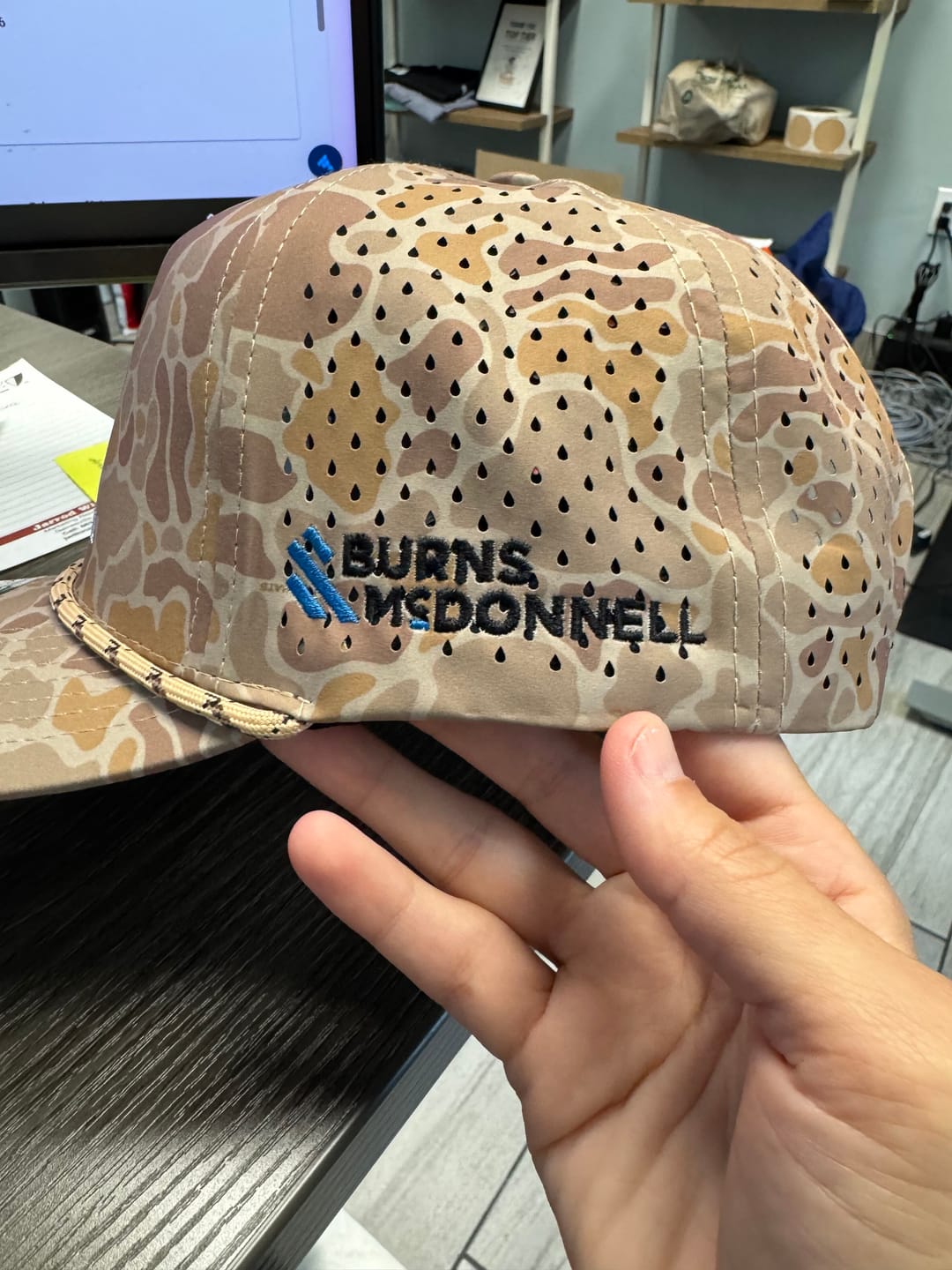 Customer photo review of 5 Panel With Rope