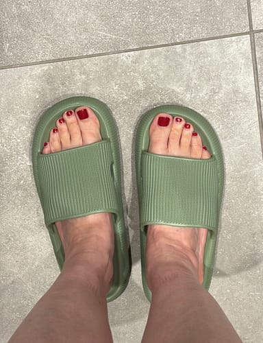Fotorecensie van een klant over HappyFlops Original