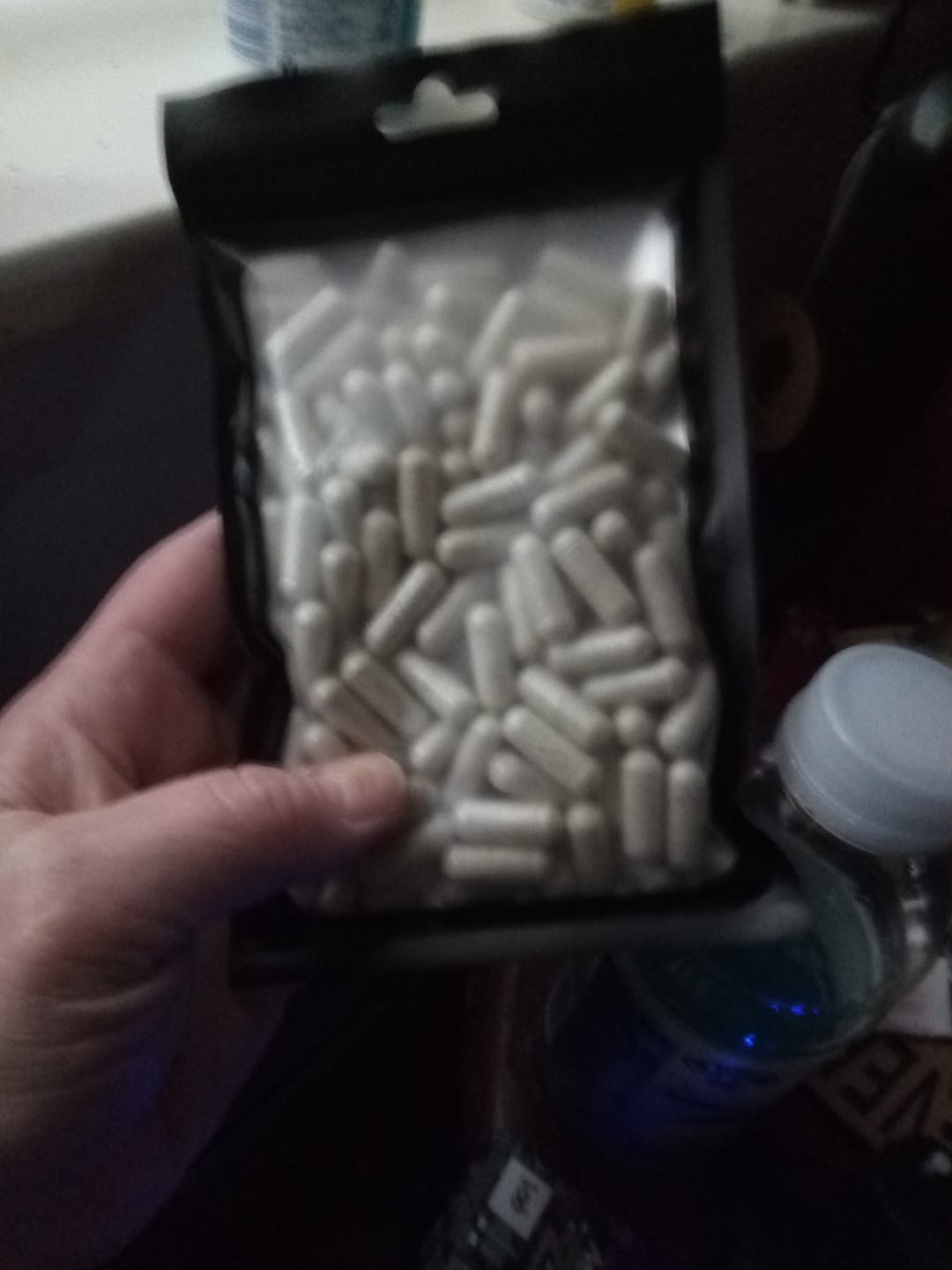 Customer photo review of Non Detect Mushroom Capsules