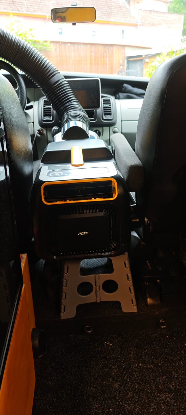 Customer photo review of Nouveau climatiseur portable BougeRV PC35 de 1,0 kW (3500 BTU)
