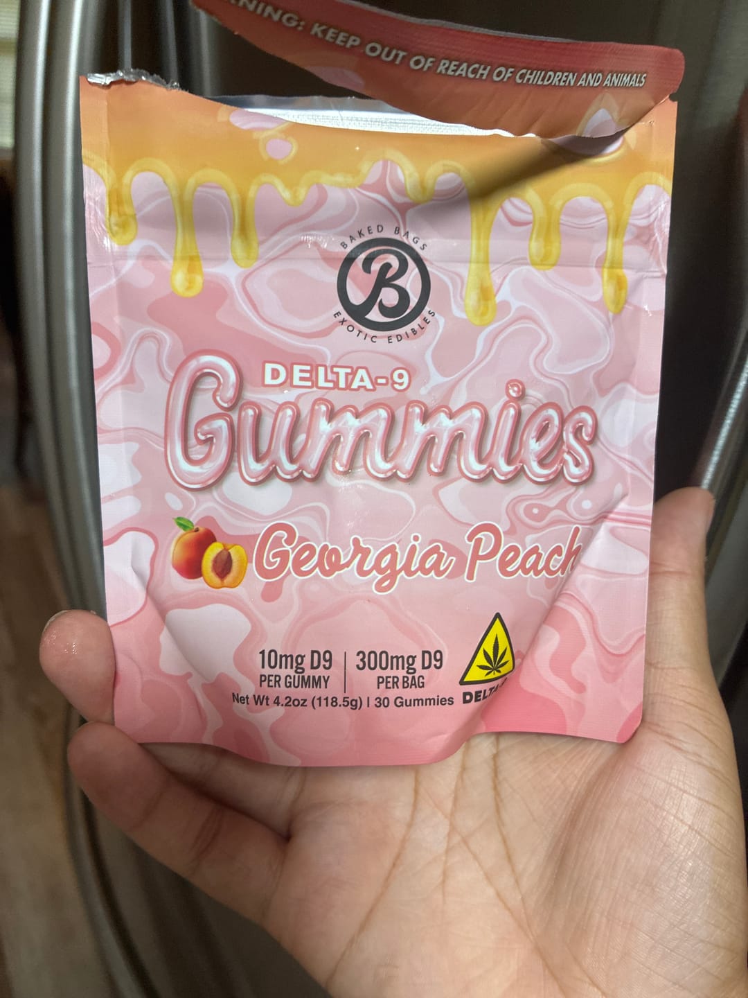 Customer photo review of GUMMIES - GEORGIA PEACH