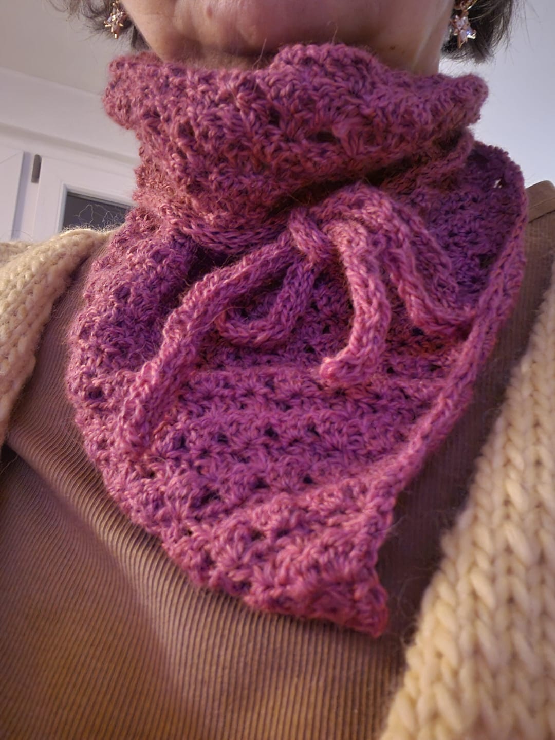 Customer photo review of Häkelanleitung - Granny Scarf