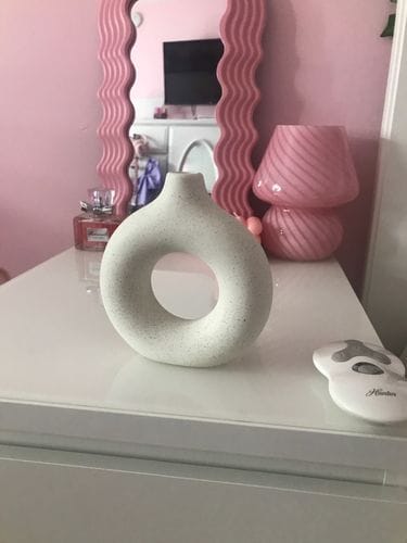 Customer photo review of Bloom Handmade Ceramic Vase
