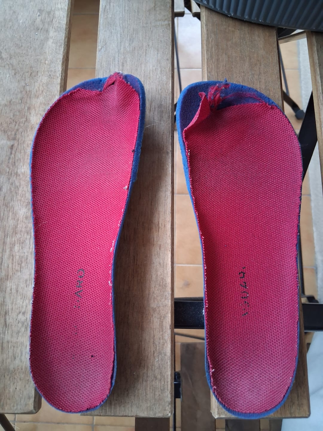 Customer photo review of Microfibra - Plantillas Barefoot