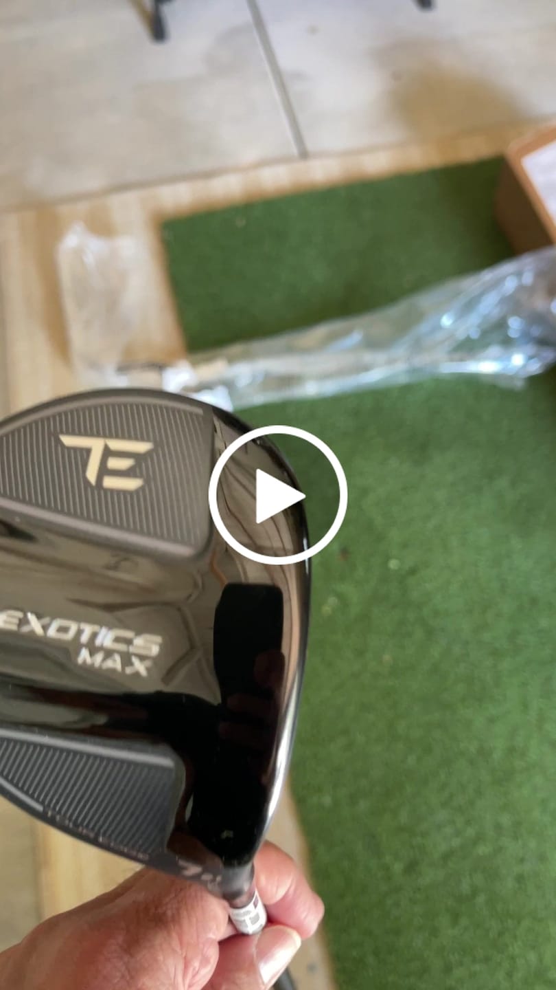 Customer video review of Exotics Max Fairway