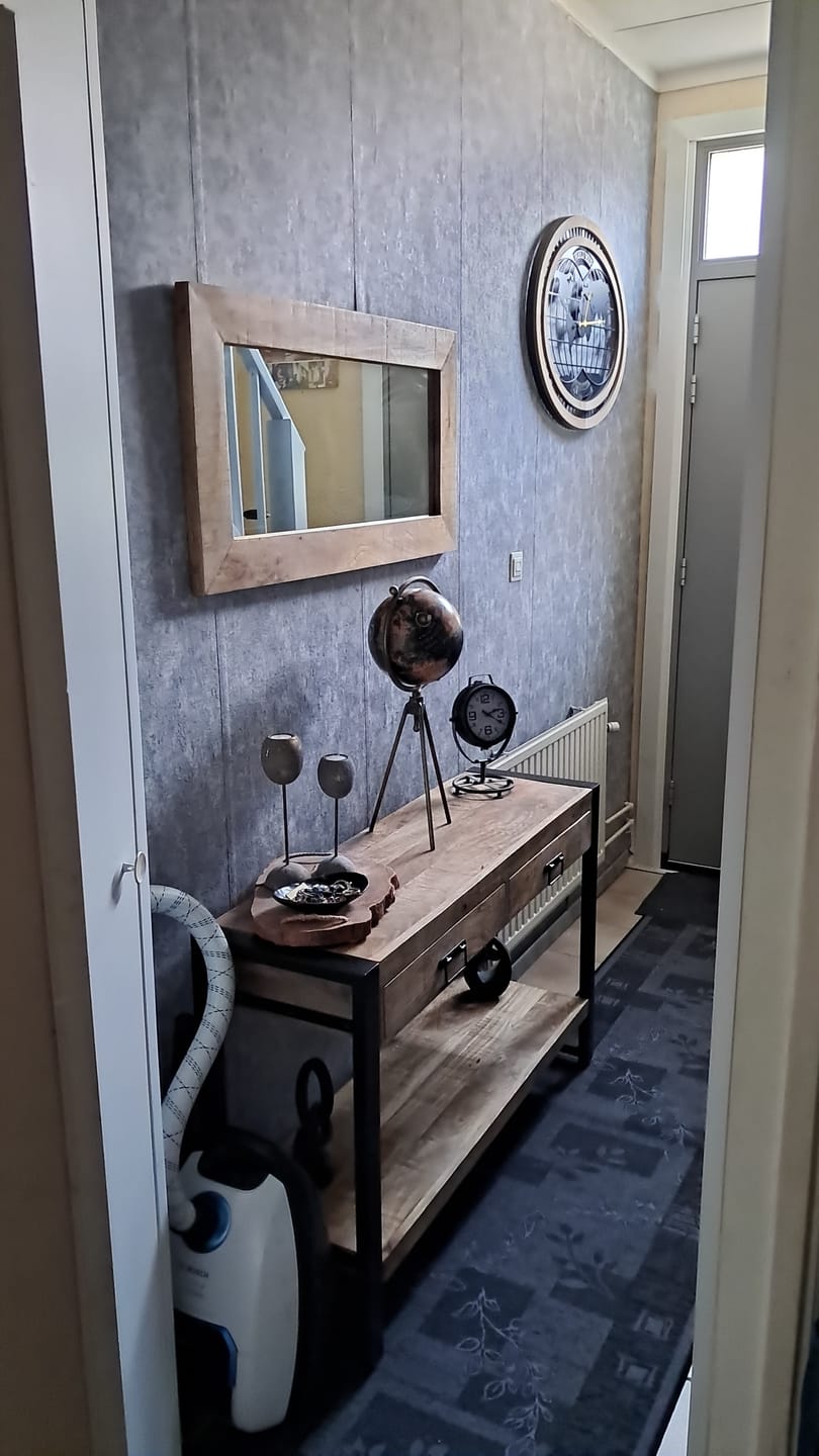 Customer photo review of Industriële spiegel | Mangohout | 100x50cm