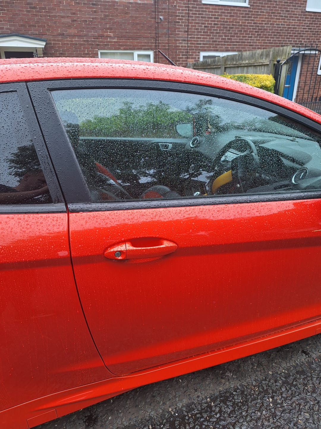 Customer photo review of Standard Door Handle Lock Bezel Mk7/7.5 Fiesta (inc ST180) & Ford Transit Courier (2014 >)