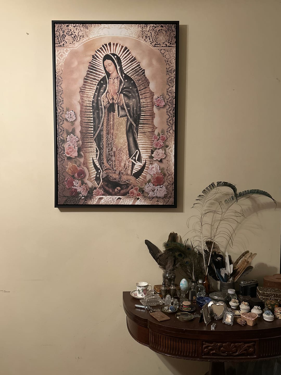 Customer photo review of The Virgin, Our Lady of Guadalupe