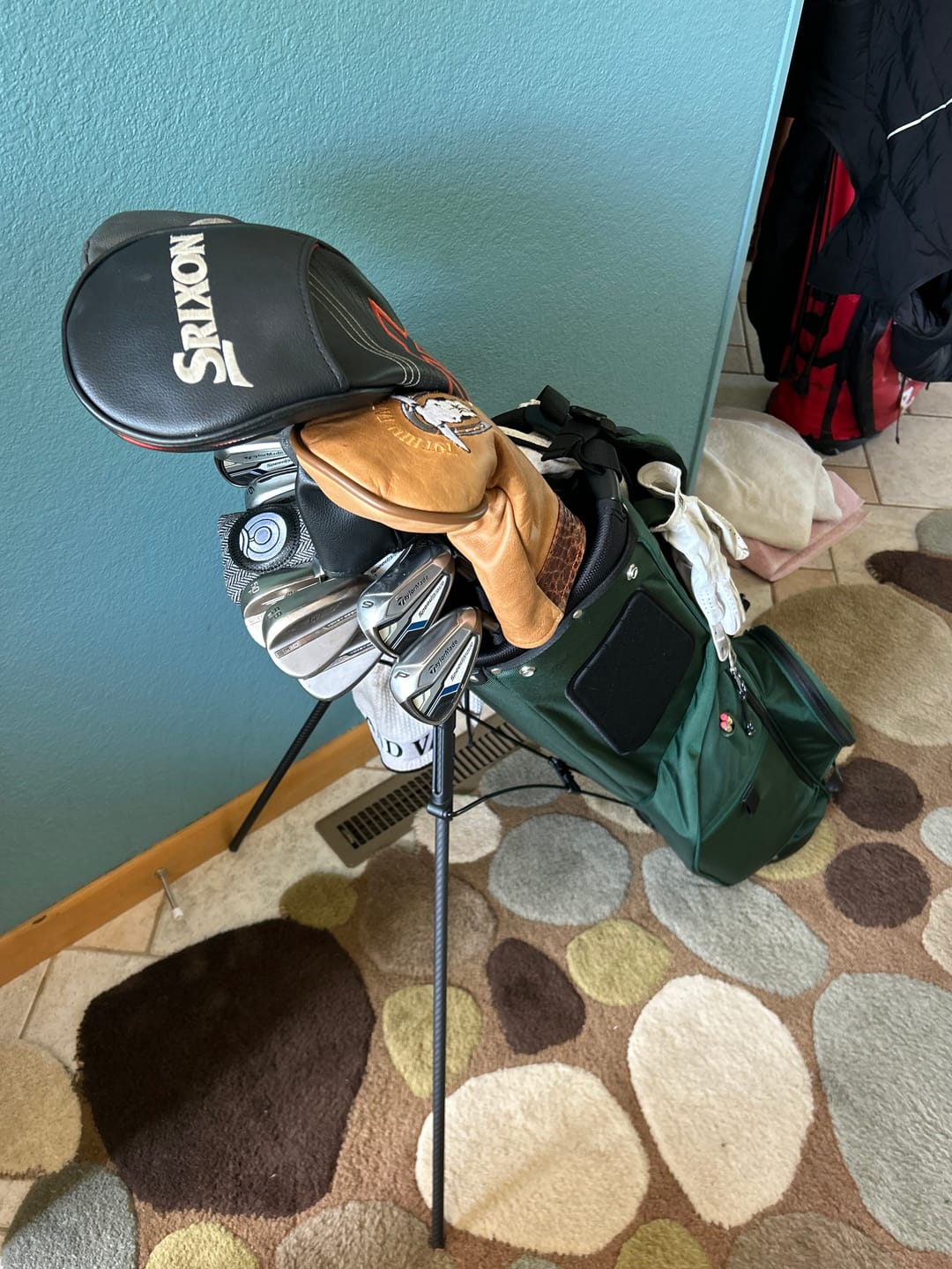 Customer photo review of Hudson Looper Golf Bag 2.0