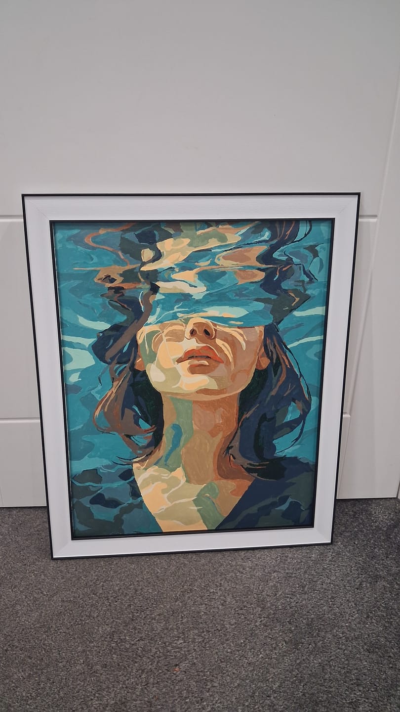 Customer photo review of Under | Paint by Number