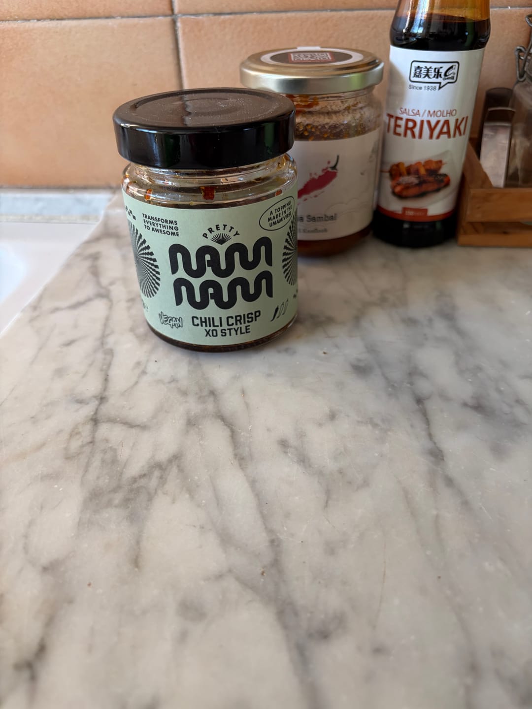Customer photo review of CHILI CRISP TASTING SET - 4ER-SET