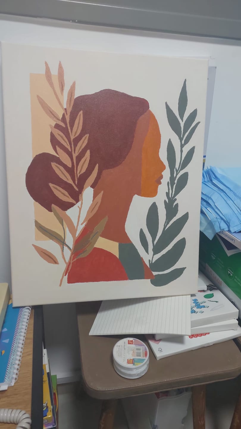 Customer photo review of מסגרת אלומיניום לתמונה